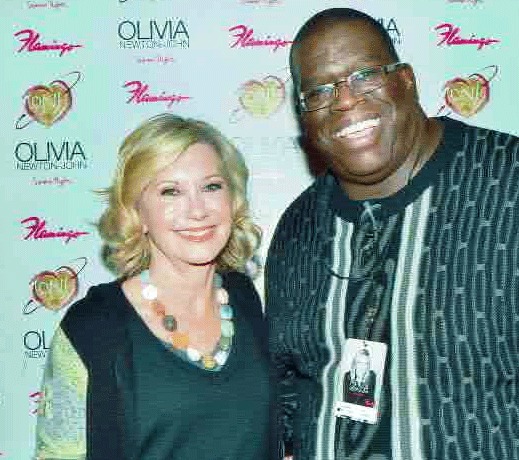 Olivia Newton-John and Sam Glass, Jr.